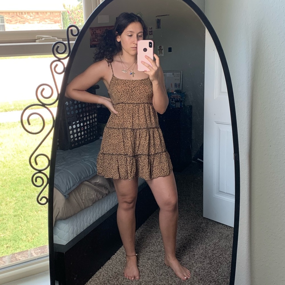 Leopard print Dress